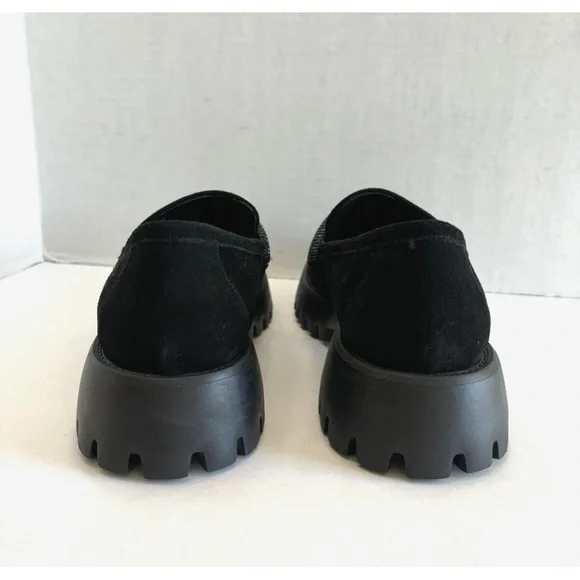 Vaneli Loafers Suede With Glittering Band Band 10 NWOT - Picture 5 of 8